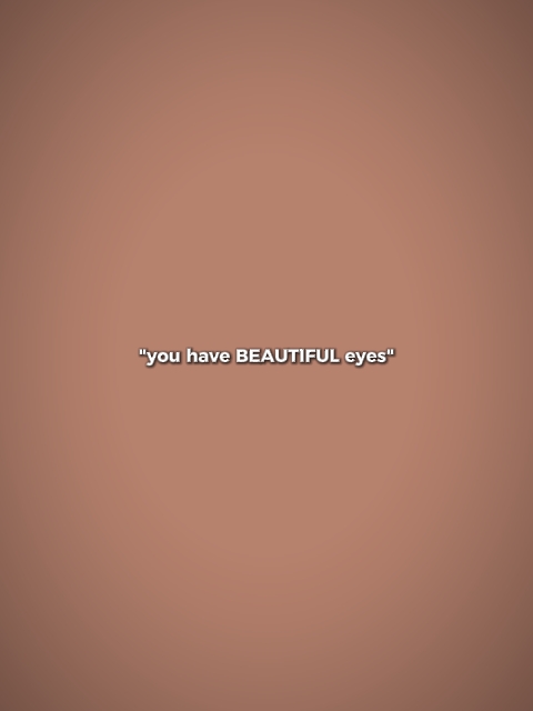 u have beautiful eye