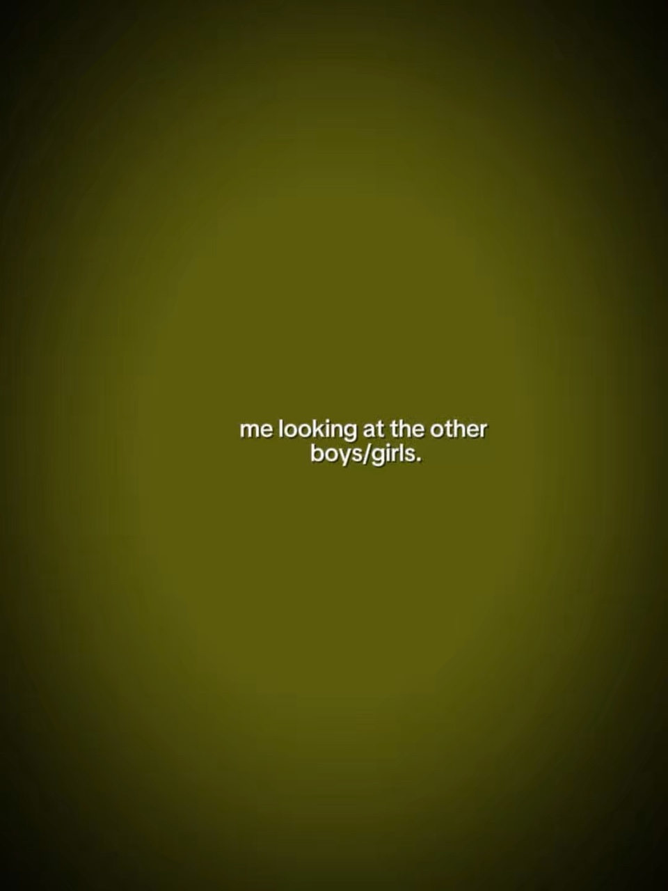 Looking at you