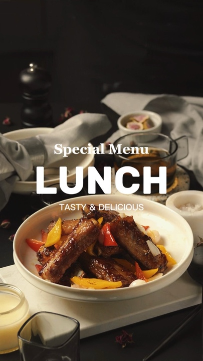 Menú de Almuerzo Especial
