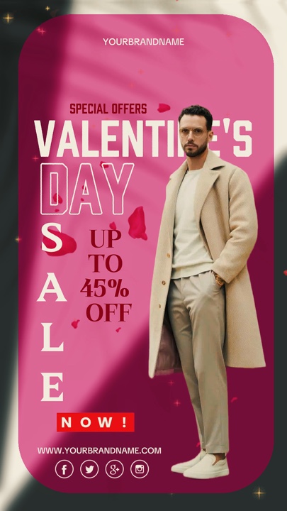 Venta del día de San Valentín