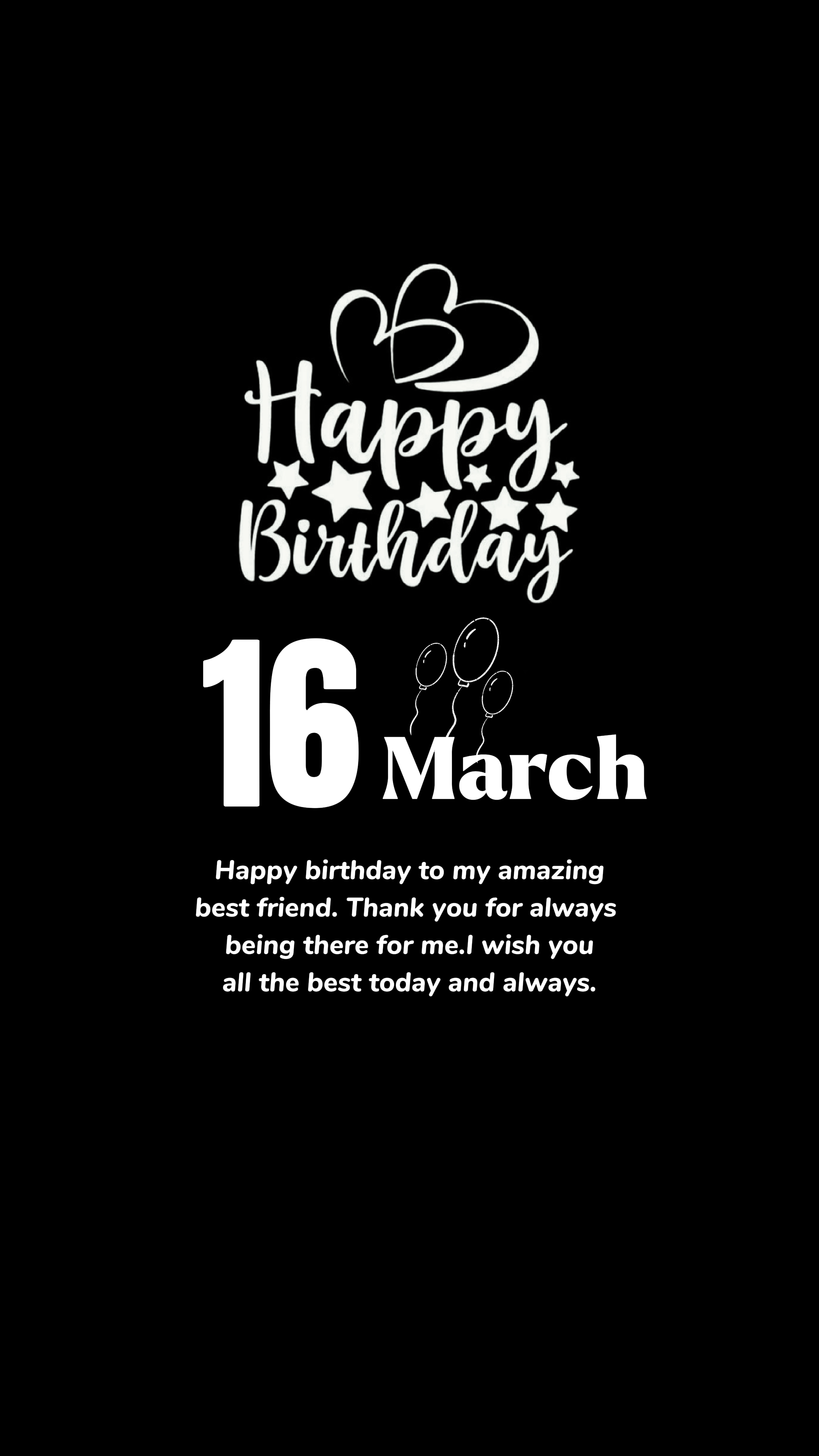 HBD 16 MARCH