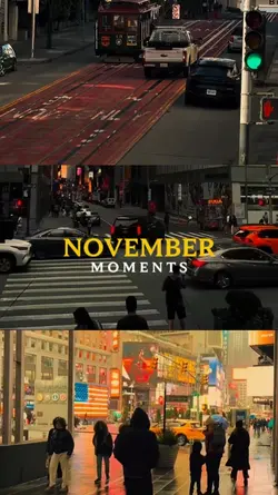 November moments