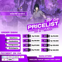 POSTER TOPUP SASUKE