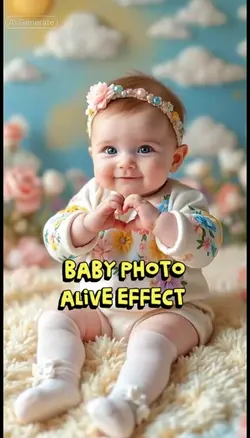 AI Baby photo alive