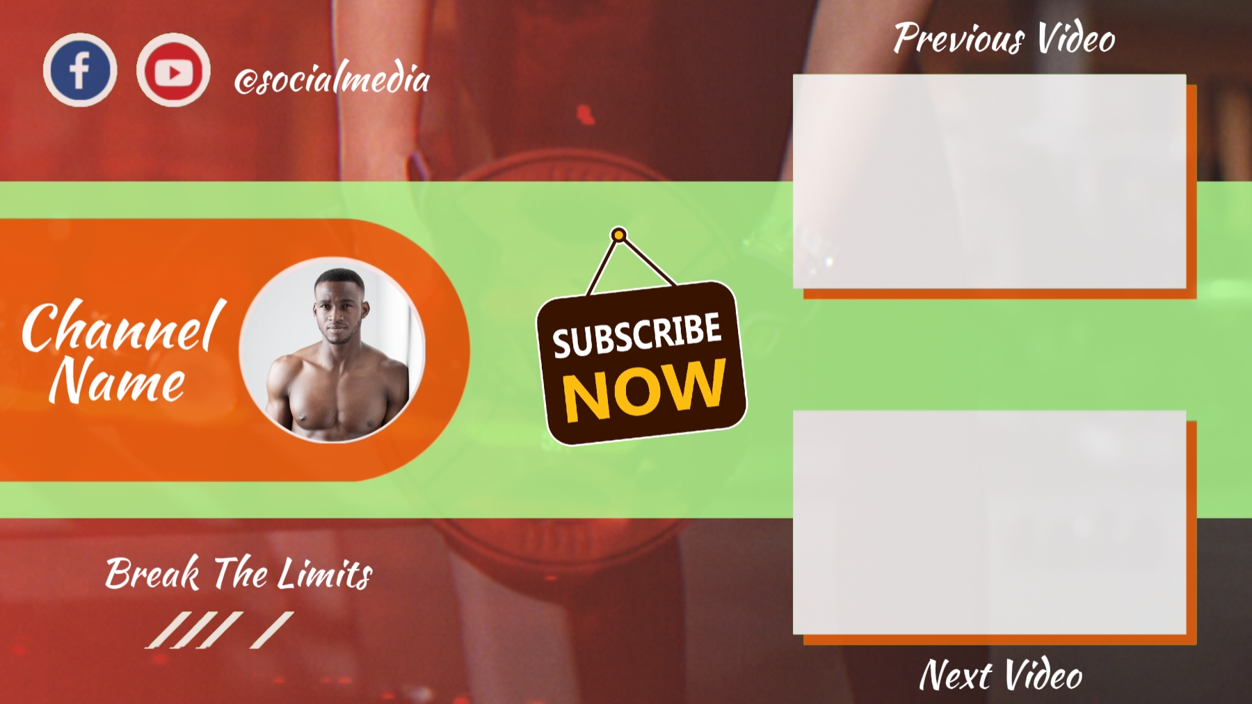 YouTube Outro Fitnes