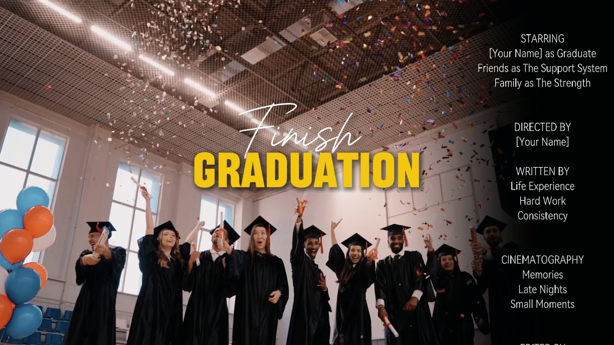 Terminar la graduación