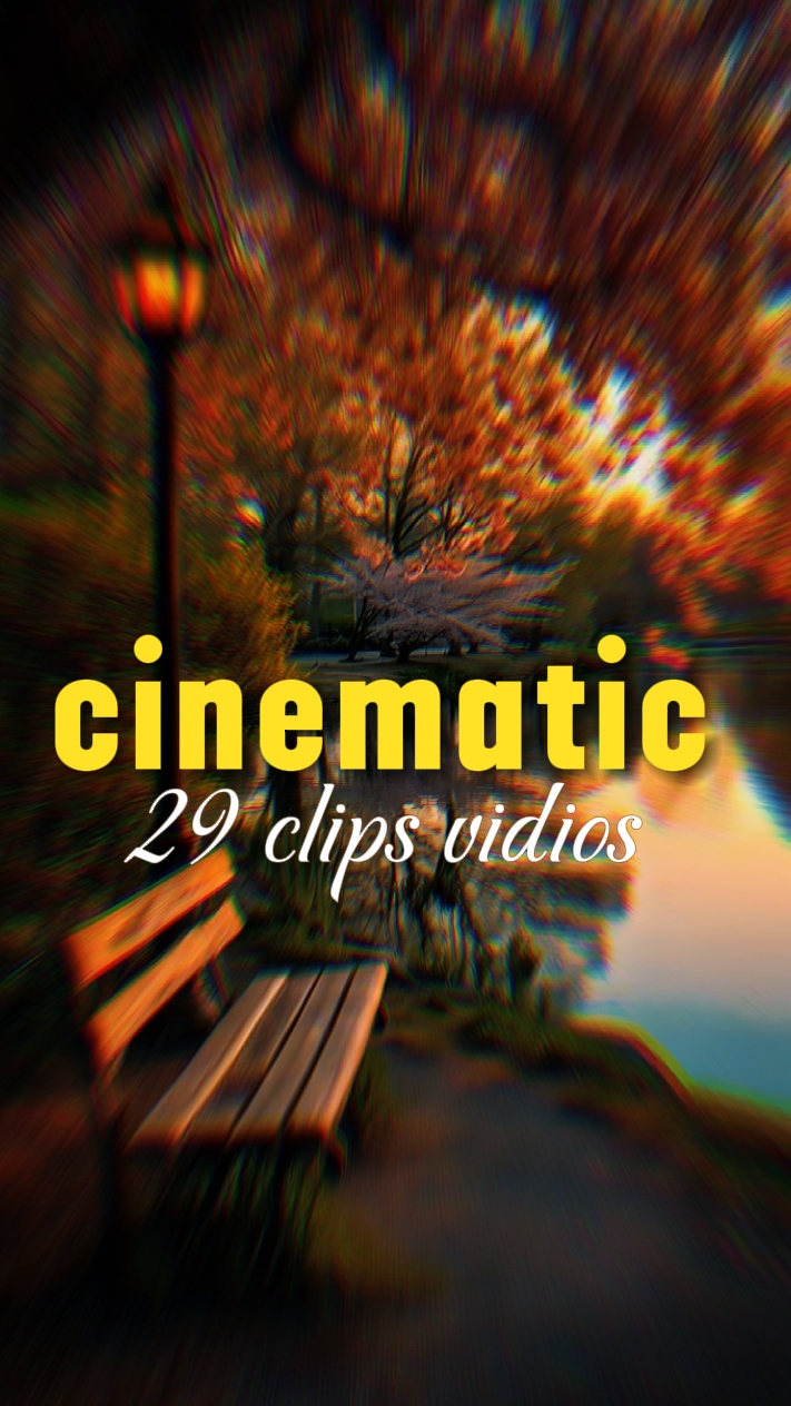 29 clips cinematic 