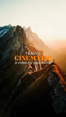 Travel cinematic