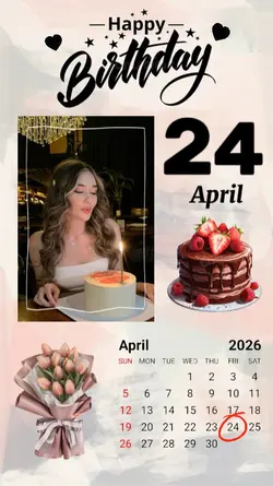 hbd 24 April