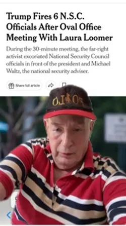 Far right runs Ameri