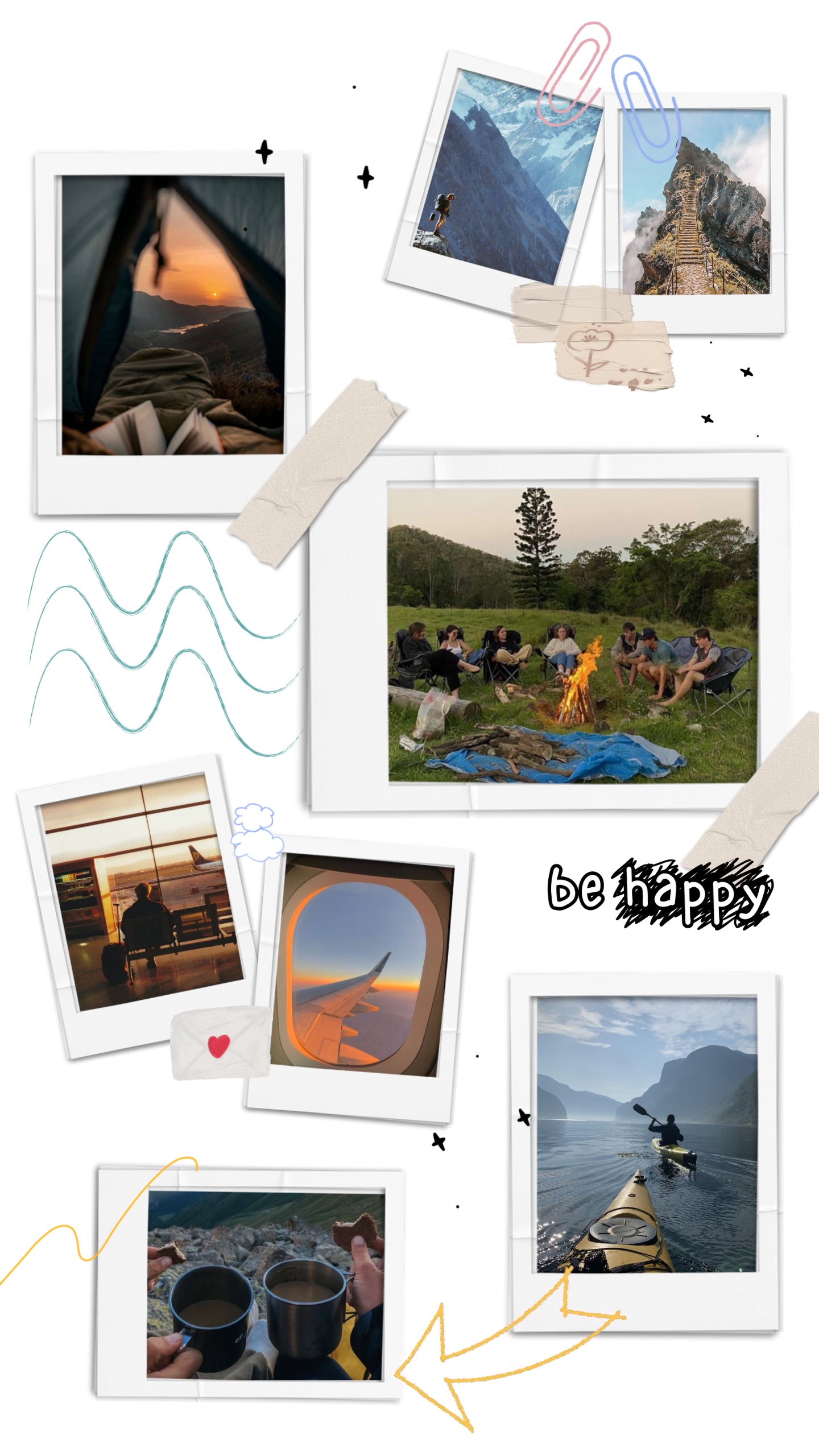 Collage de viajes ✈️