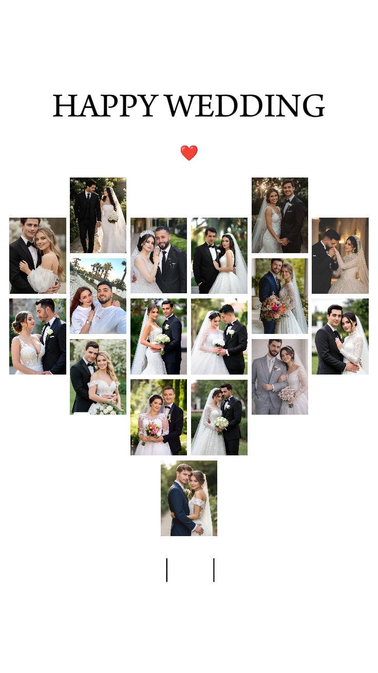 HAPPY WEDDING 