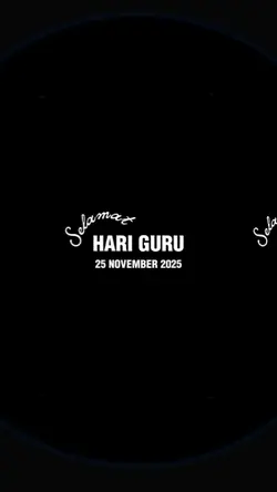 selamat hari guru