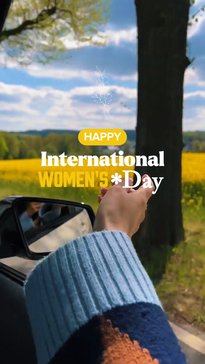 Feliz dia da mulher