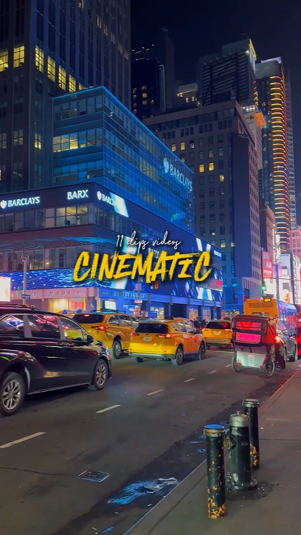 11 clips cinematic 