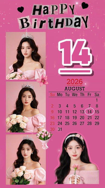 Hbd 14 August 