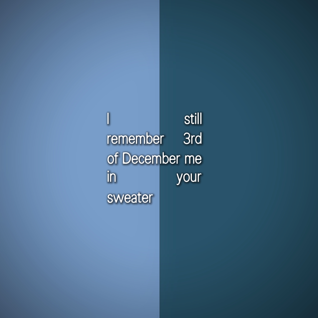 3rd of December 