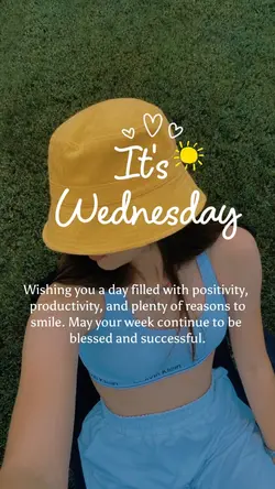 it's Wednesday