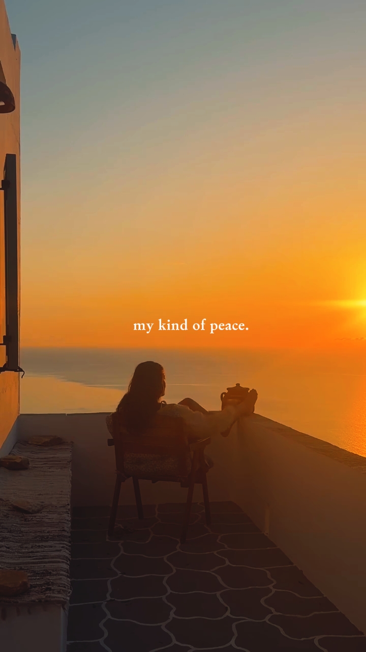 My kind of peace