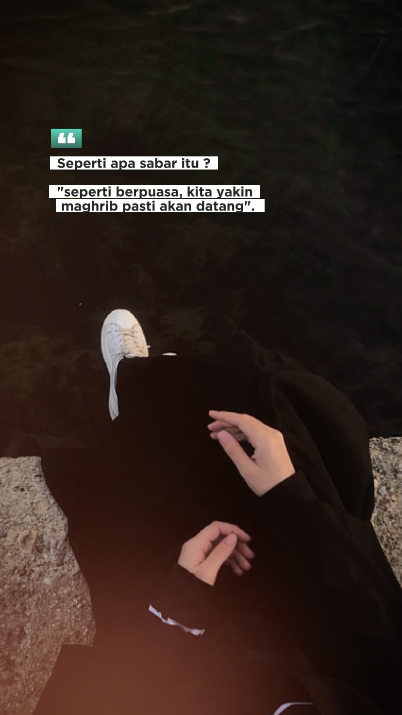 sabar itu