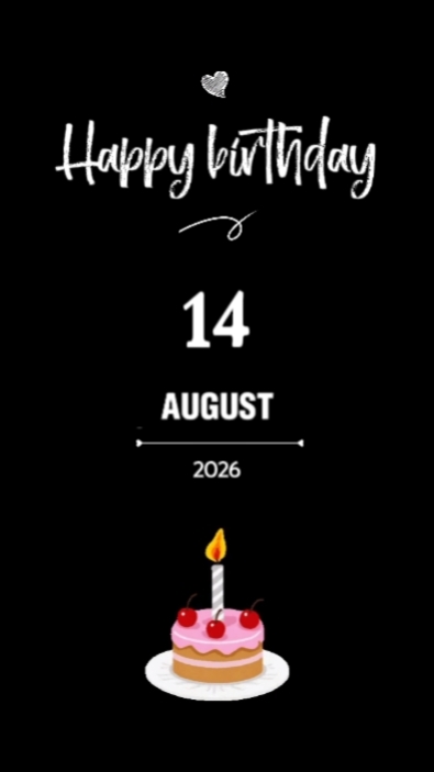 hbd 14 august