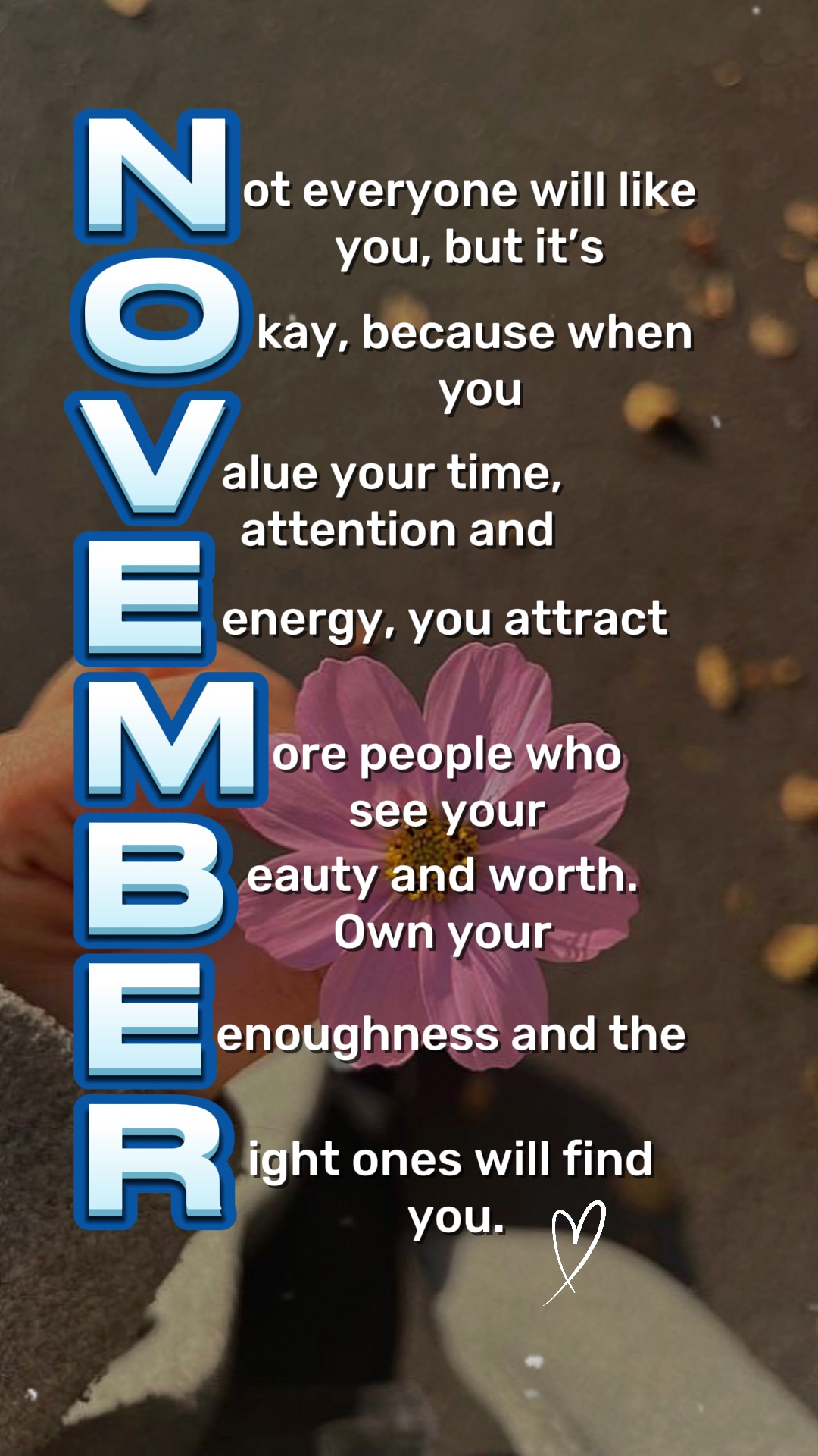 Selamat datang November 