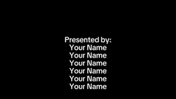 ENDING PRESENTATION