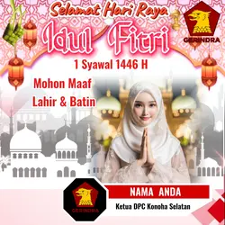 Lebaran Gerindra