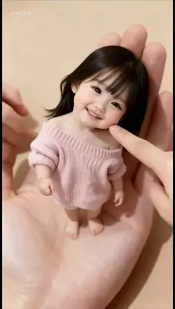 自分と同じ服装でミニチュア化