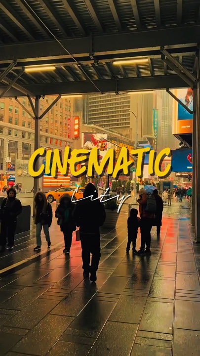 City vlog trend 