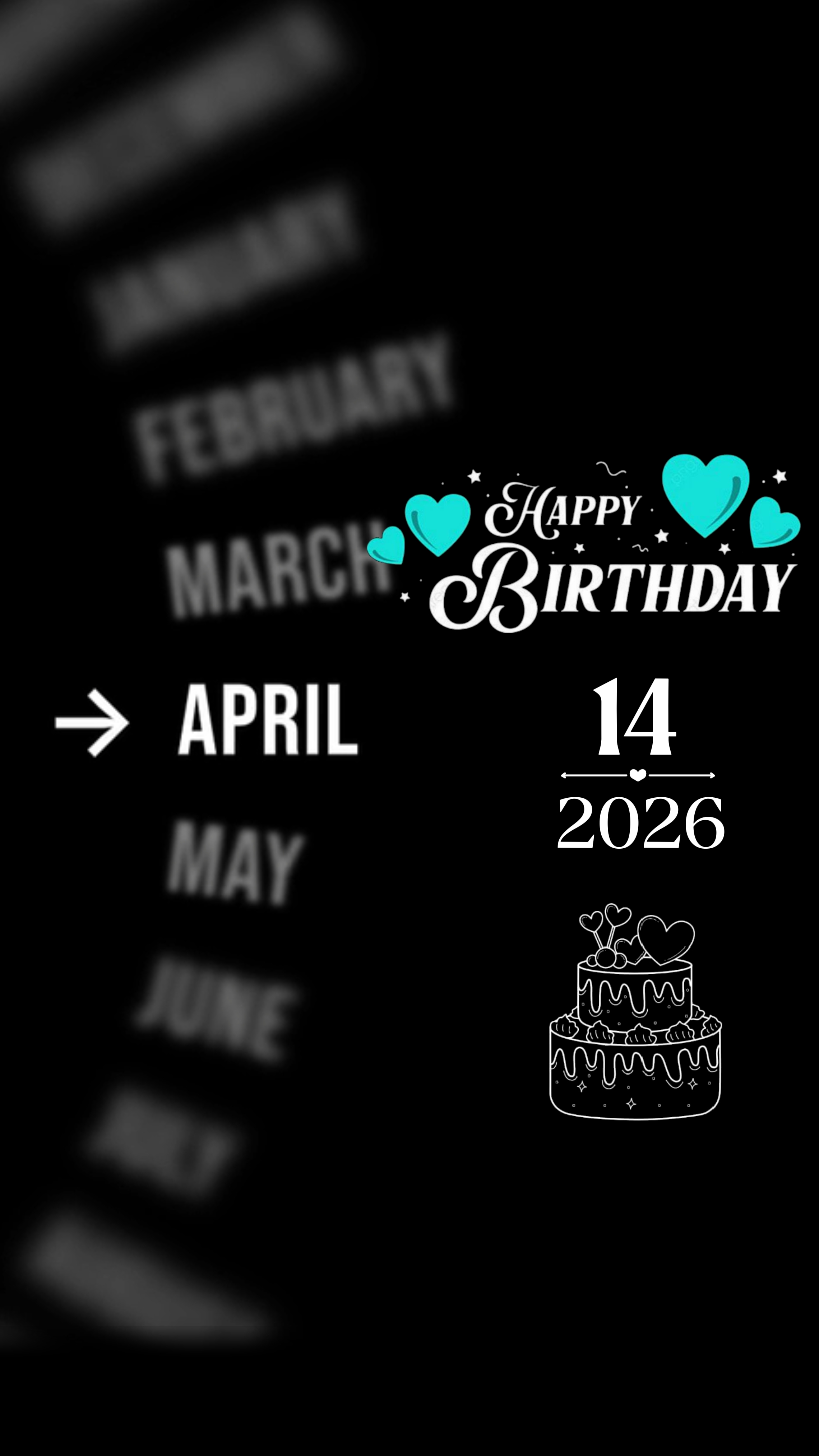 SELAMAT ULANG TAHUN CINTA 14 APRIL