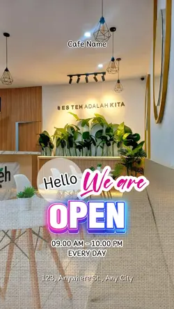 We Are Open 21