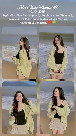Xin chào tháng 4