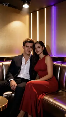 Couple bar lounge 