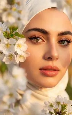 White Hijab Trend 