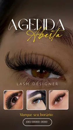 LASHES TEMPLATE