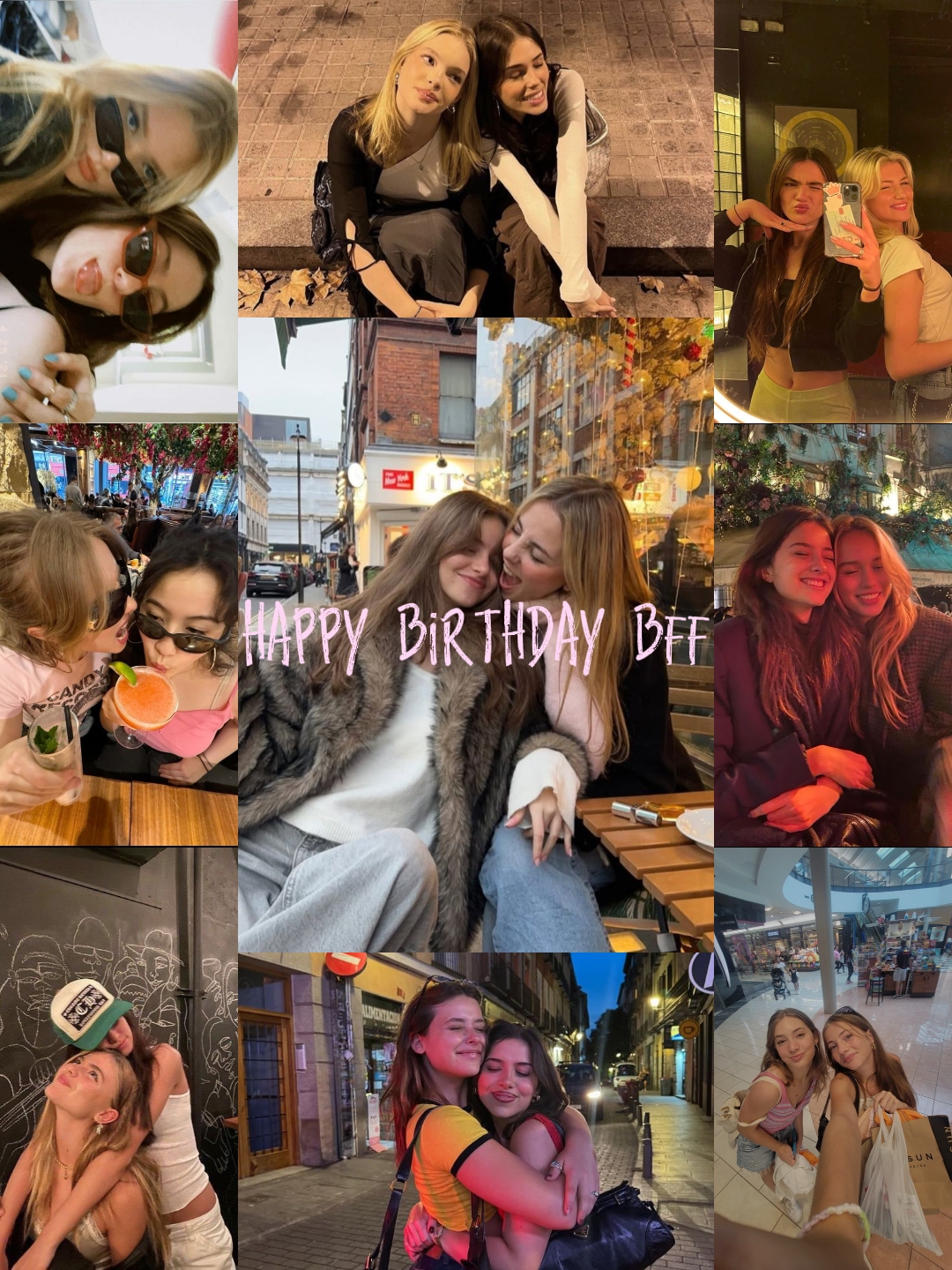 Alles Gute zum Geburtstag bff