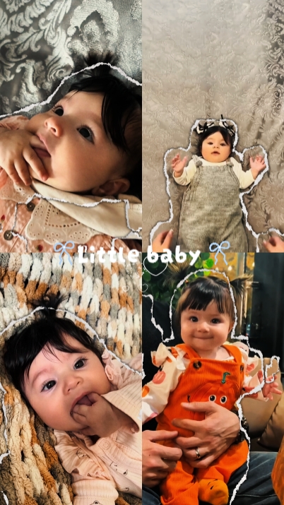 Kleine Baby-Momente 