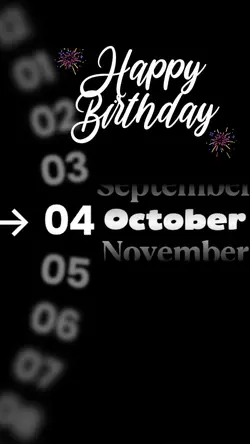 HBD 04 OCTOBER