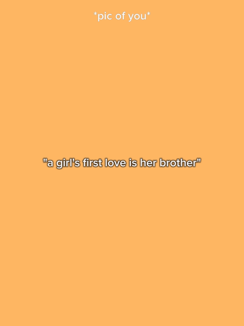 Le premier amour de la fille