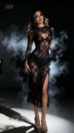 black dress