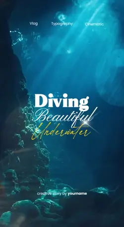 Diving underwater