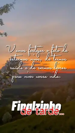 finalzinho de tarde