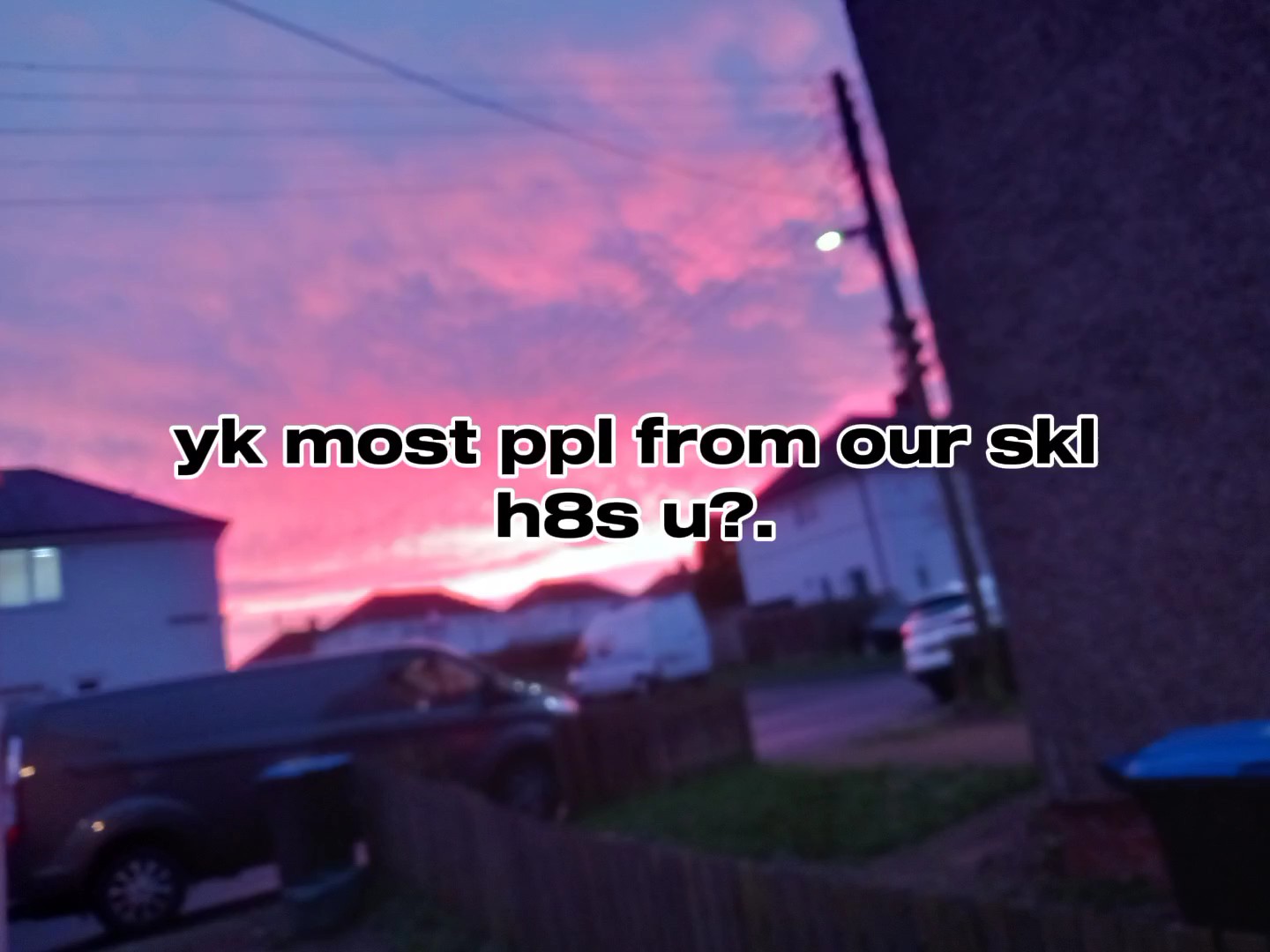 they hate me because