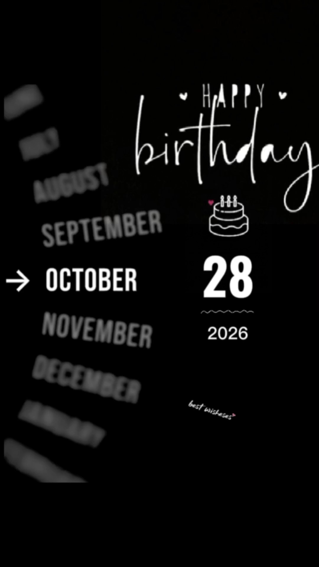 selamat ulang tahun 28 Oktober
