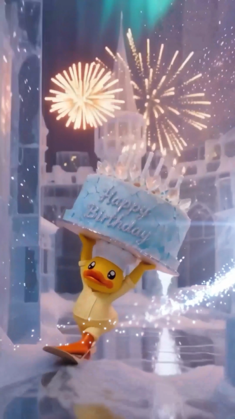 Bebek Selamat Ulang Tahun