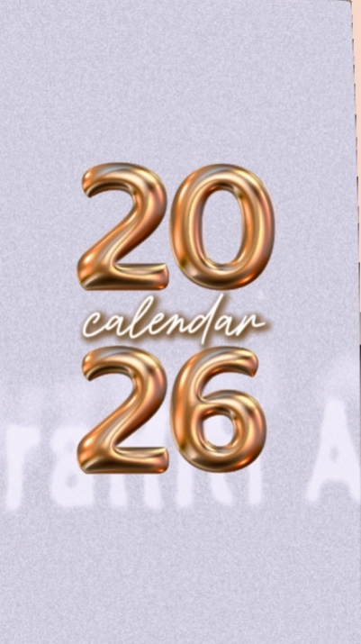 Calendário 2026