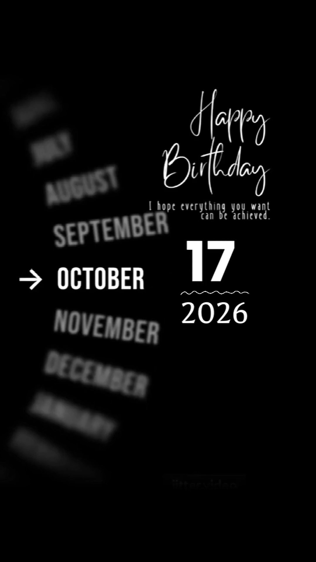 hbd 17 october 