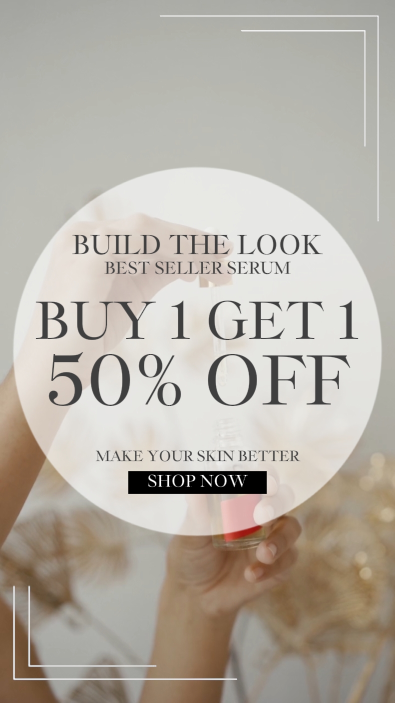 skincare promo