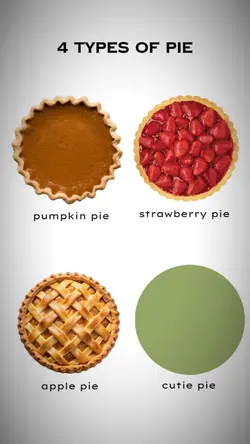 4 types of pie